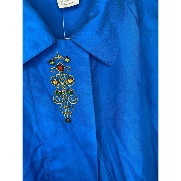 Jonathan Martin vintage silk blouse - Picture 2 of 7